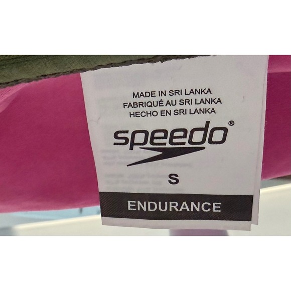 Speedo Athletic Turnz Endurance Practice Bikini Mesh Strappy Swim Set Olive Sz S - Picture 4 of 15